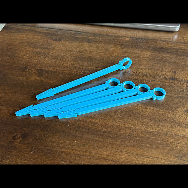 1/8th scale tire rod organizer (5 pack)