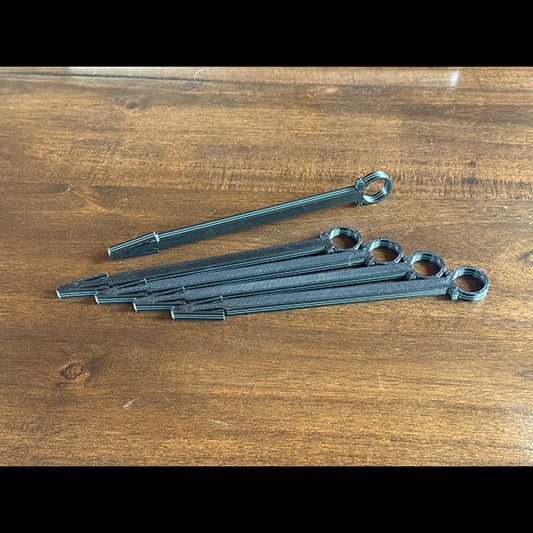 1/8th scale tire rod organizer (5 pack)